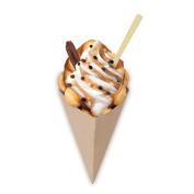 Bubble Wafel Bueno Mix Choc,Soft Ice Corner,Angelo,Good Choice;5,95